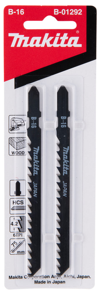 Makita Jigsaw Blades No B16 Pkt2