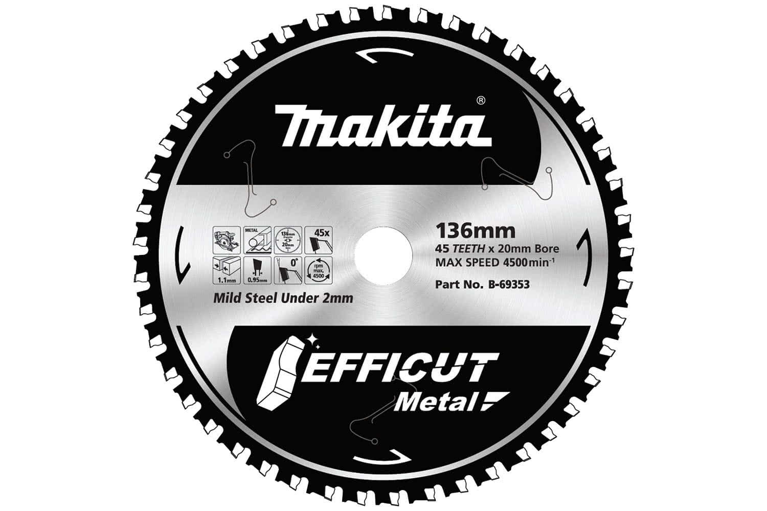 Makita EFFICUT METAL STAINLESS 136x56T