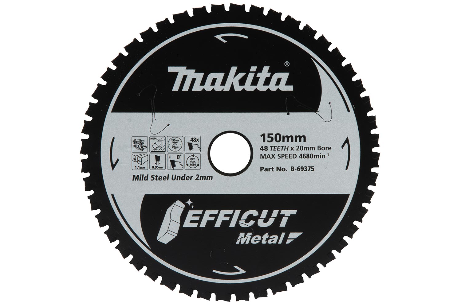 Makita EFFICUT METAL STAINLESS 150X48T