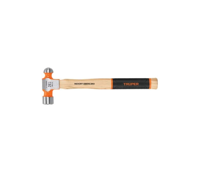 Truper Engineers Hammers Ball Pein 24 oz Hickory Handlee