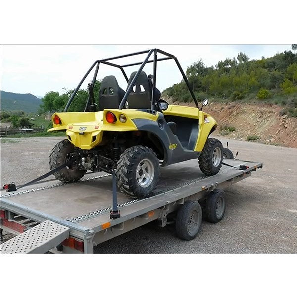 BS Retractable Ratchet Tie Down - 1.2m / 4ft