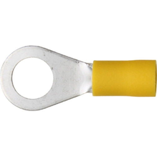 Champion 3/8In / 10mm Yellow Ring Terminal -5Pk