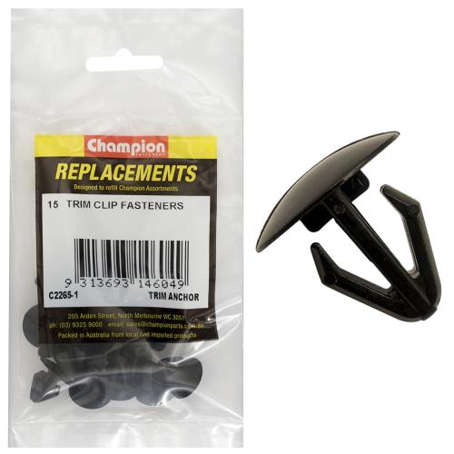 Champion Trim Anchor Clip -15Pk