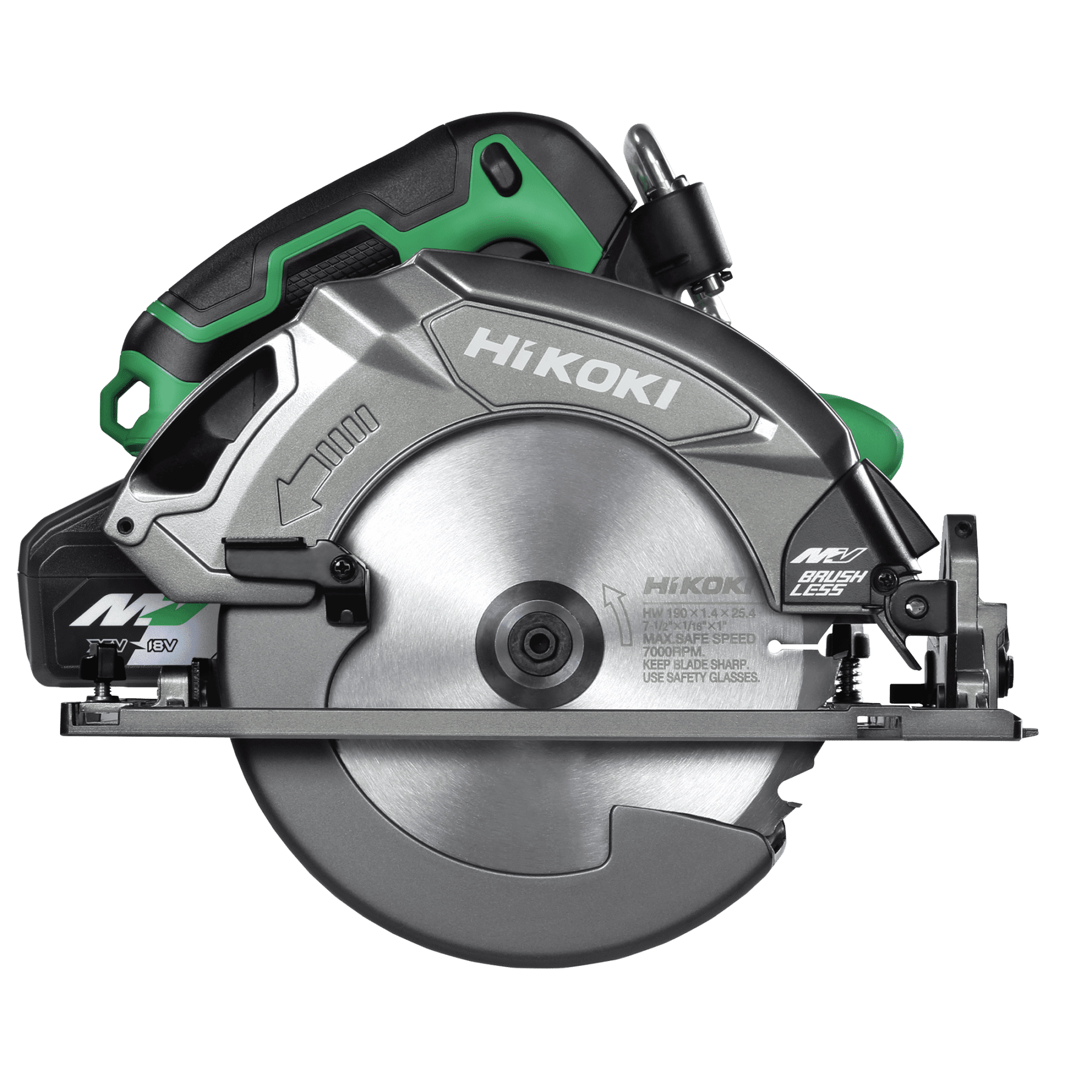 Hikoki 36V Brushless 185mm High Torque Circular Saw T-PWR Kit x BSL3