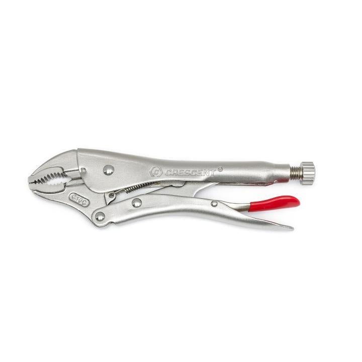 Crescent 7 in Curved Jaw Locking Pliers with Wire Cutter