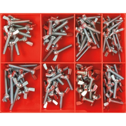 Champion 95Pc Metric Wing Screw Assortment Zinc