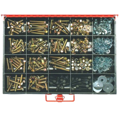 Champion Master Kit 520Pc 8mm Bolt & Nut Asst Gr8.8