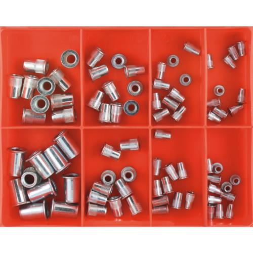 Champion 80Pc Rivet Nut Insert Assortment Aluminium