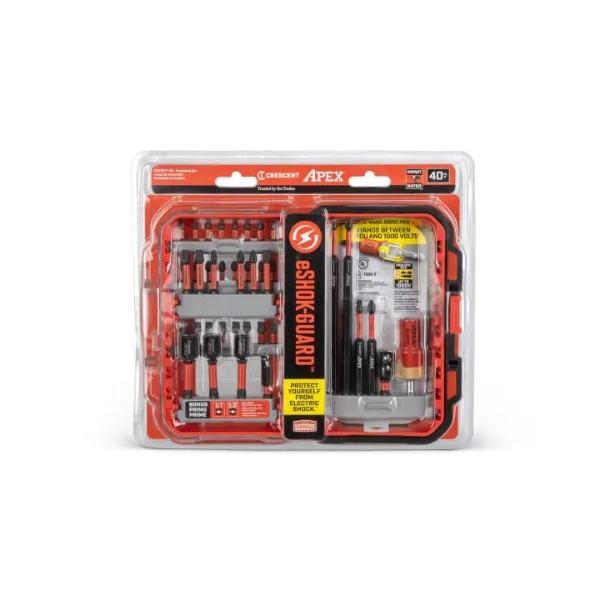 Crescent 40 PC ESHOK-GUARD ALPHACASE SET