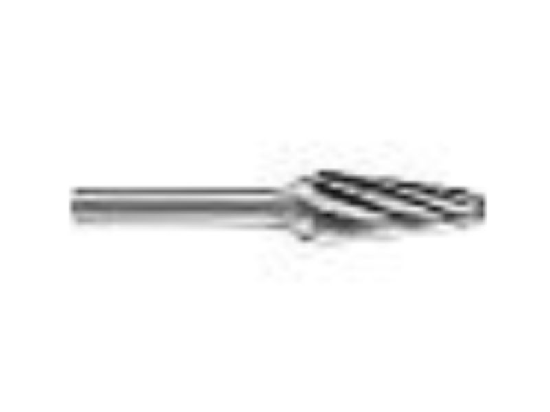 Holemaker Carbide Burr 3/8X1-1/16Inx1/4In Tapered Radius Ac