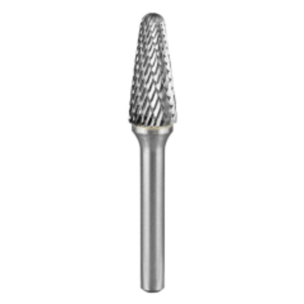 Holemaker Carbide Burr 1/2 X 1-1/8In Tapered Radius End Dc