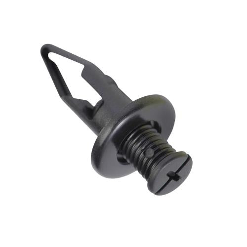 Champion Scrivet Clip Black 18.5mm Head X 11.8mm - 50Pk
