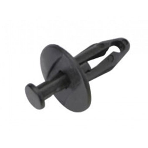 Champion Plastic Push Rivet Black 11mm Head X 18mm - 50Pk
