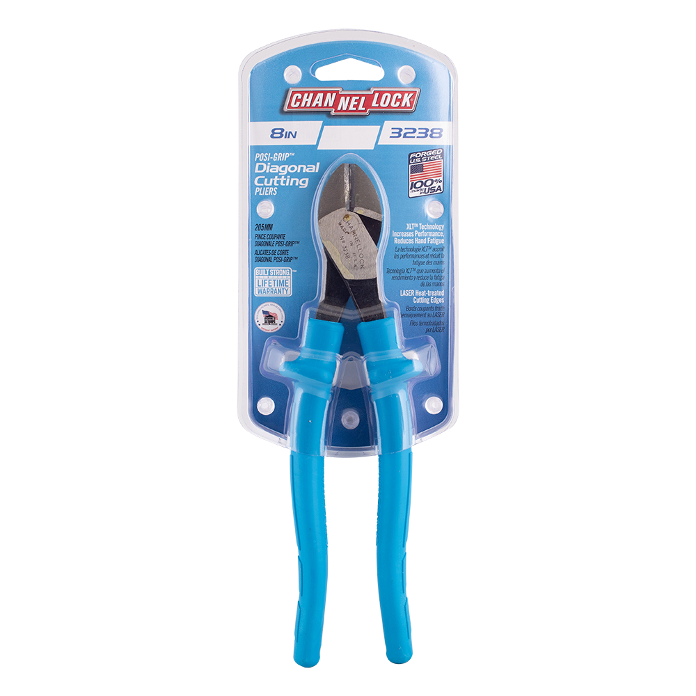 Channellock #3238 1000v DIAGONAL PLIER - 200mm