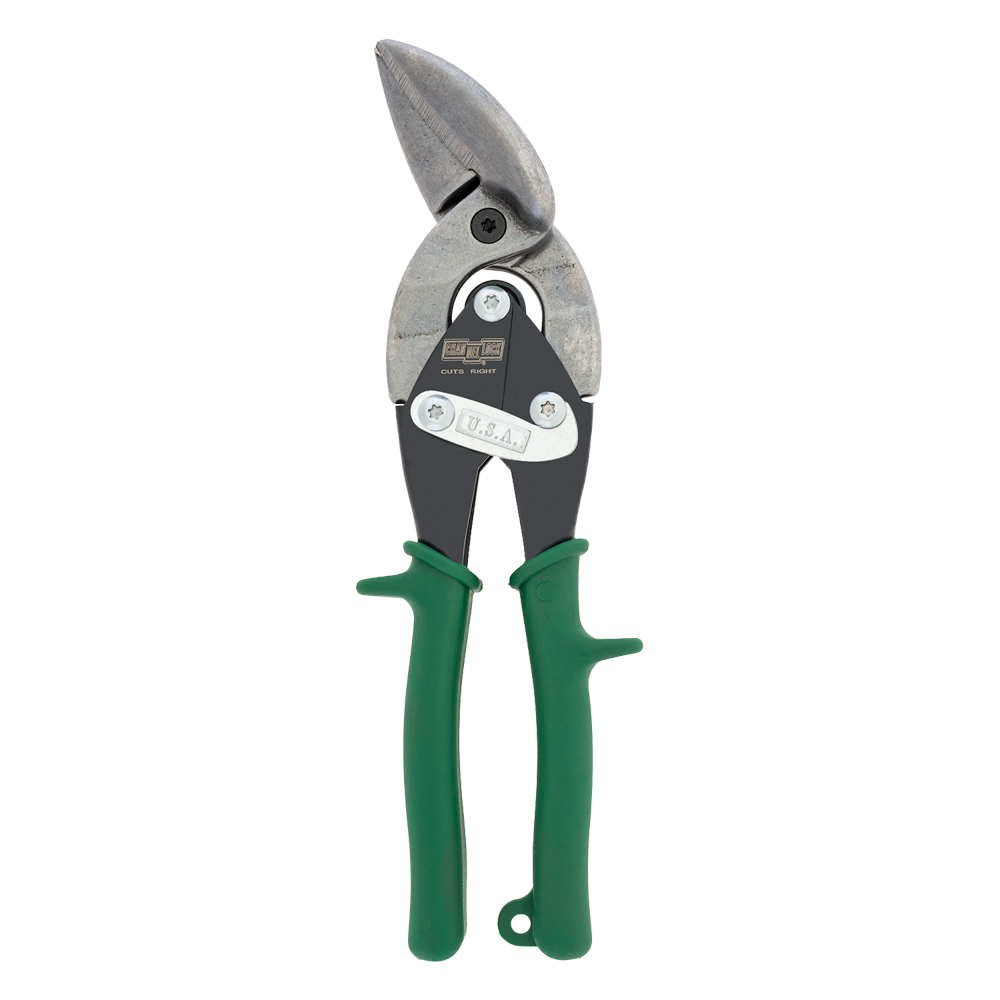 Channellock #610FR GREEN OFFSET AVIATION SNIP-RIGHT CUT
