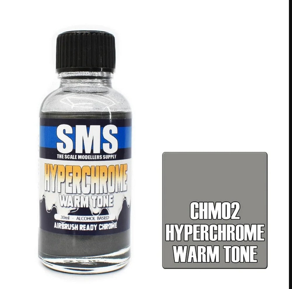 SMS Airbrush paint 30Ml Hyperchrome Warm Tone Alcohol Base Scale Modellers Supply