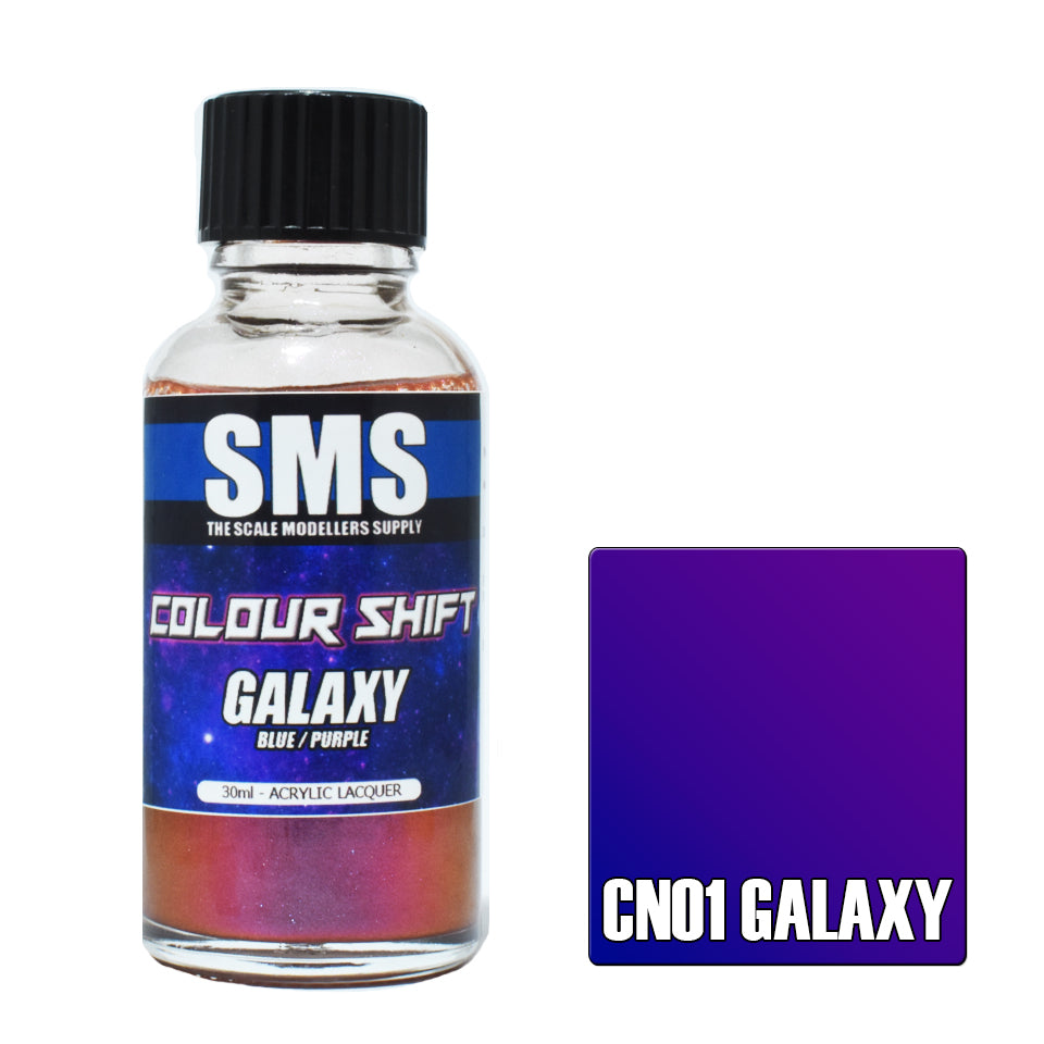 SMS Airbrush paint 30Ml Colour Shift Galaxy Acrylic Lacquer Scale Modellers Supply
