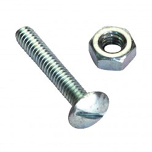 Champion 3/16In X 3/4In Unc Roofing Set Screw & Nut - 100Pk