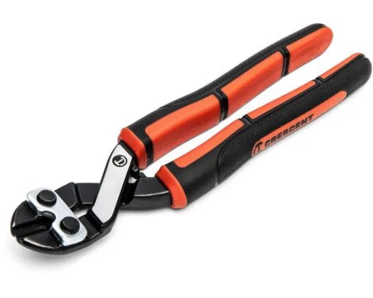 CRESCENT 8-1/2 INCH COMPACT ANGLED WIRE AND BOLT CUTTER