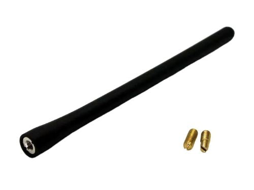 Universal Roof Mount Aerial Mast 195mm With M5 And M6 Screws