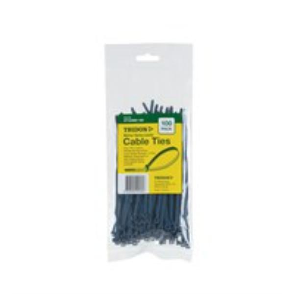 Tridon Cable Tie SS 316 Blk Coated 520X4mm 10 pack