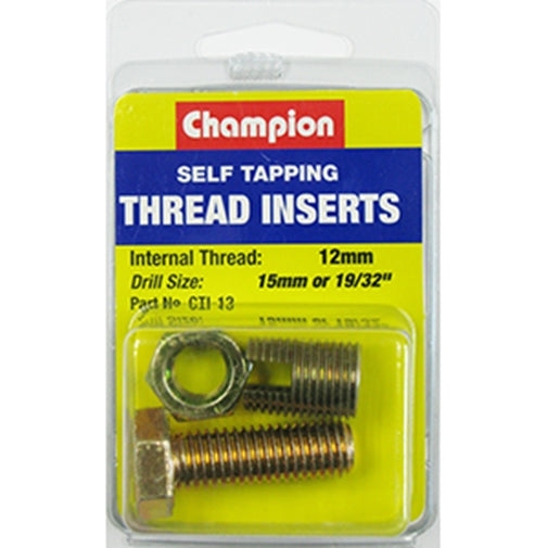 Champion S/Tapp. Thread Insert - M12 X 1.75mm -1Pk
