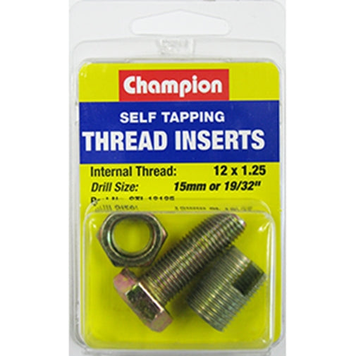 Champion S/Tapp. Thread Insert - M12 X 1.25mm -1Pk