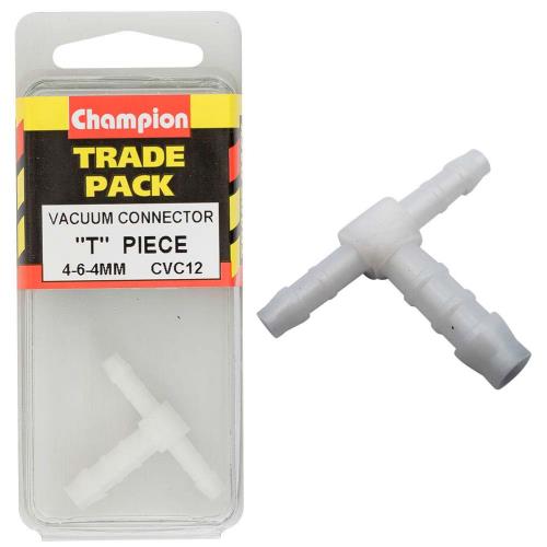 Champion Vacuum Hose - Reduc. T 4mm X 6mm X 4mm