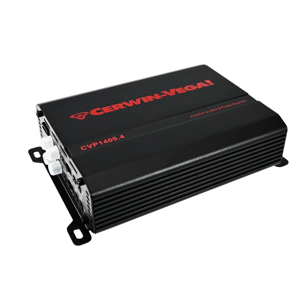 CERWIN VEGA CVP SERIES 4CH AMPLIFIER 90W RMS X4 at 4OHM | 140W RMS X4 at 2OHM
