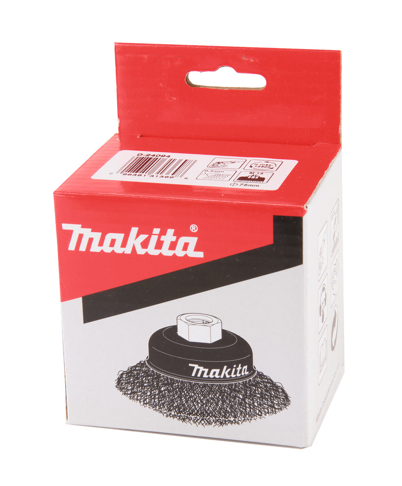 Makita WIRE CUP BRUSH 75 M14