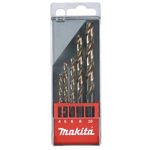 Makita DRILL BIT SET M FORCE 5pc 4,5,6,8,10mm