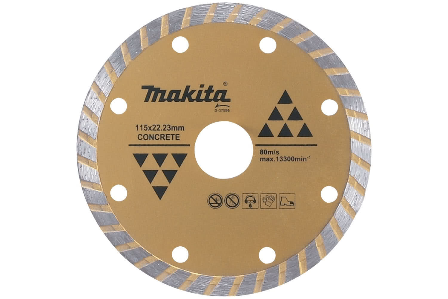 Makita DIAMOND BLADE 180x22mm Turbo