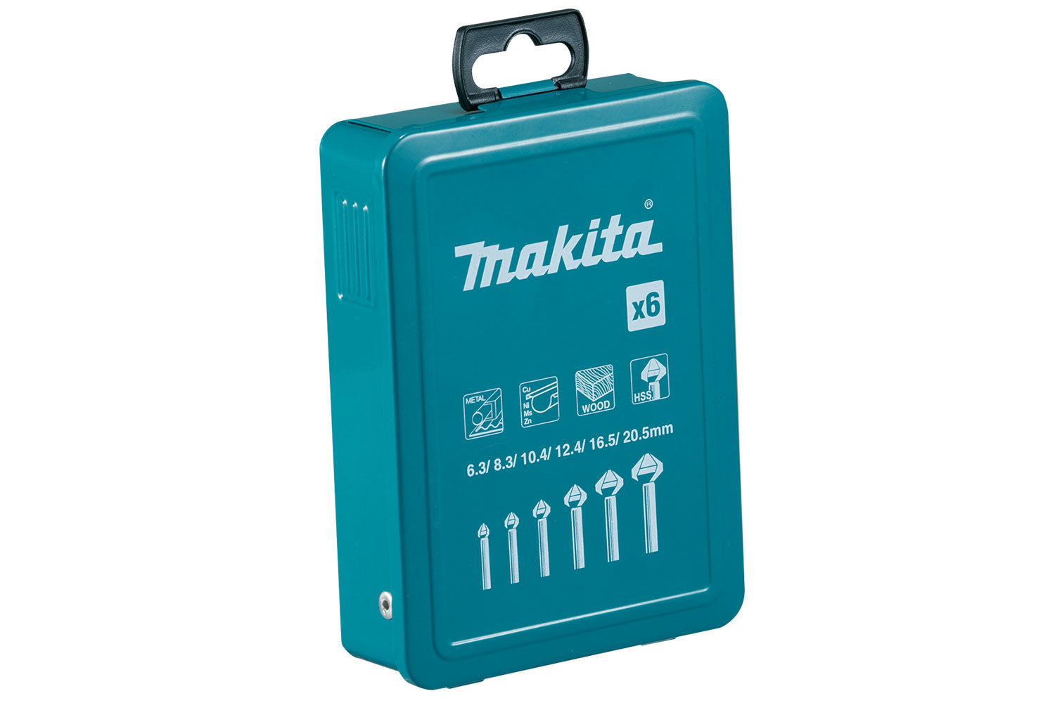 Makita Countersink Drill Bit Set 6PC