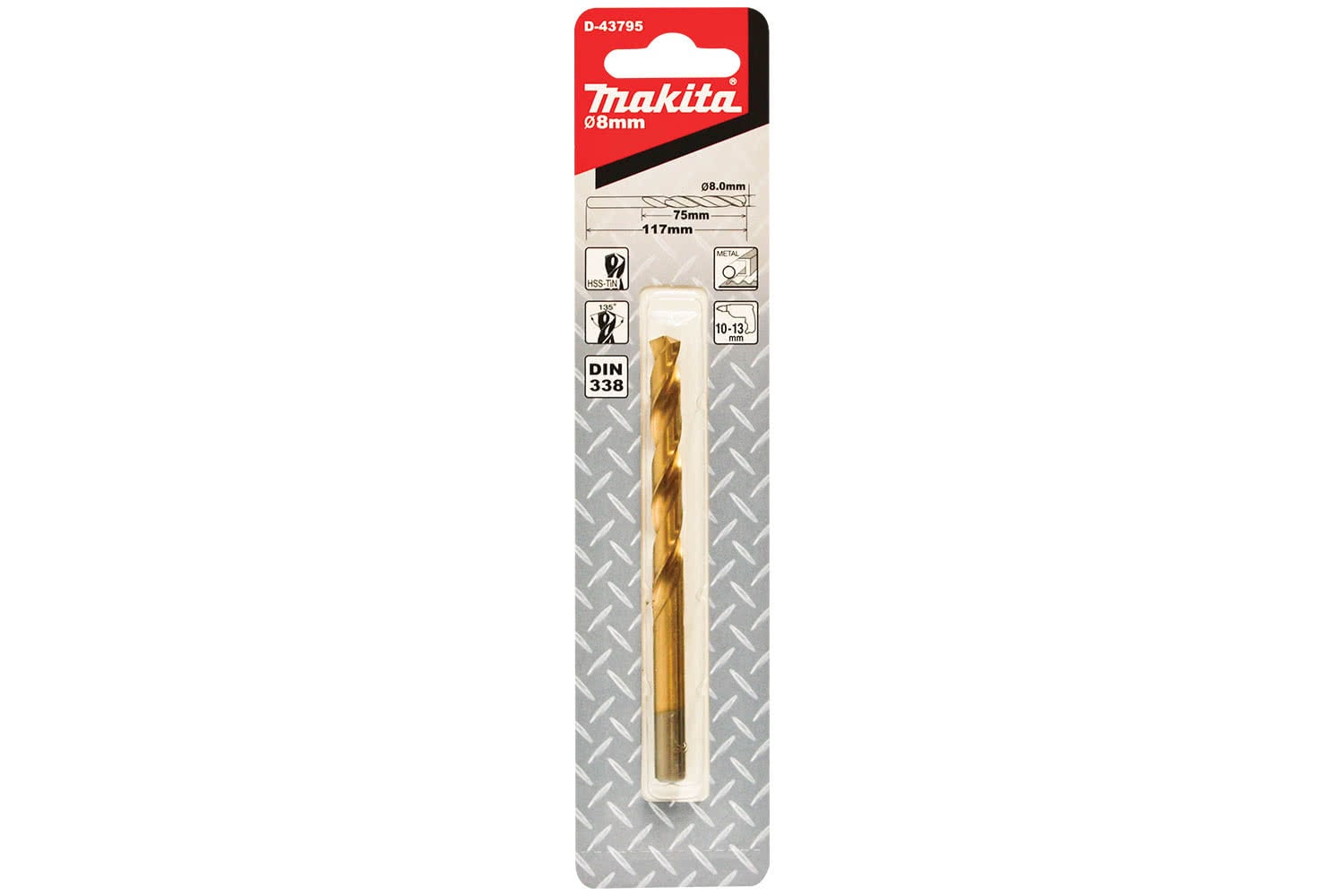 Makita DRILL BIT HSS-TiN 7.0mm 1PC