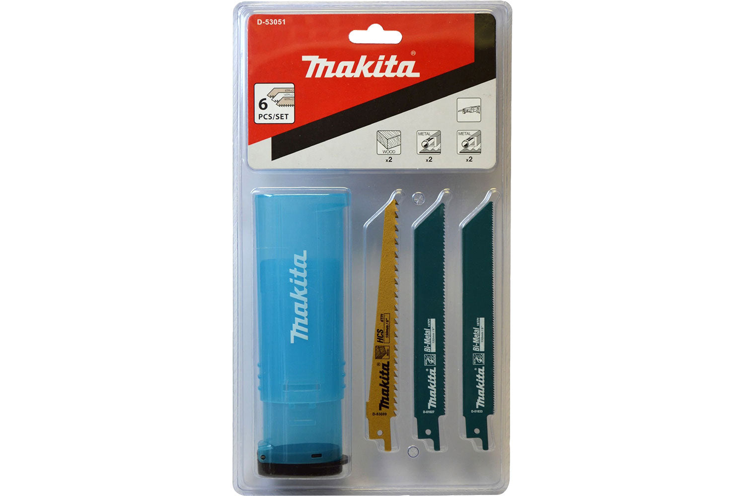 Makita RECIP BLADE COMBI 6PCS Economy