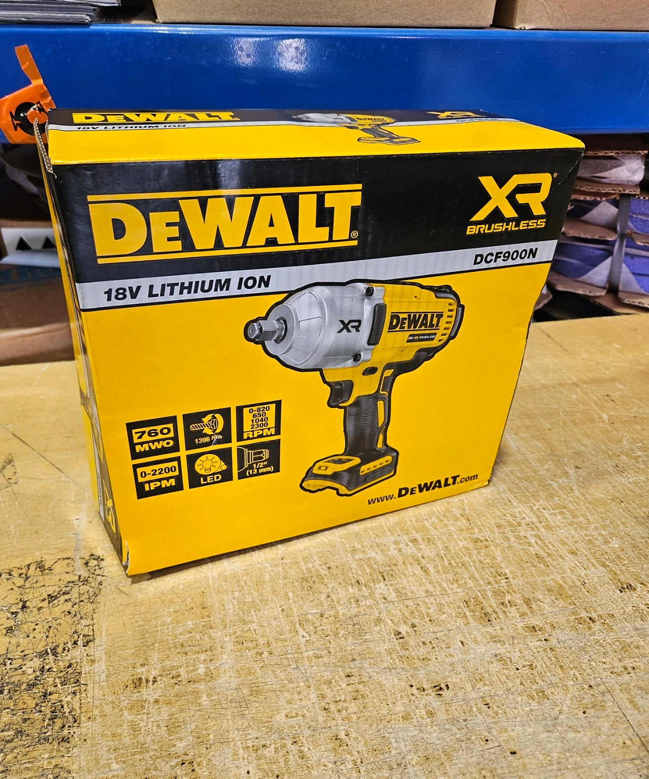 DeWalt 18V 1/2in High Torque Wrench Hog Ring - Bare Tool