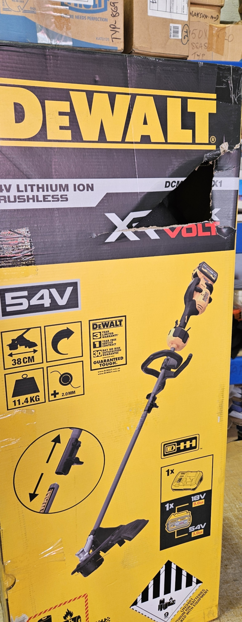 Dewalt 54V DW Split Boom String Attachment
