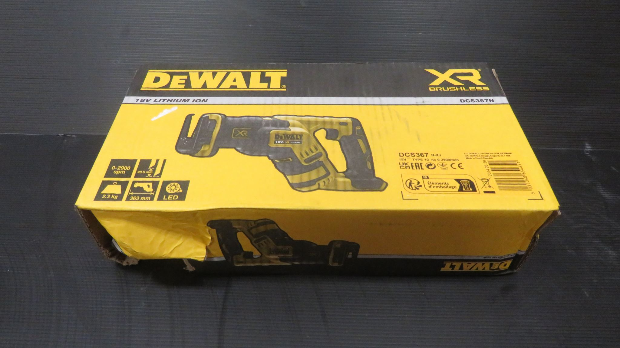 DEWALT Brushless 18v XR Comp Recip Saw Bare