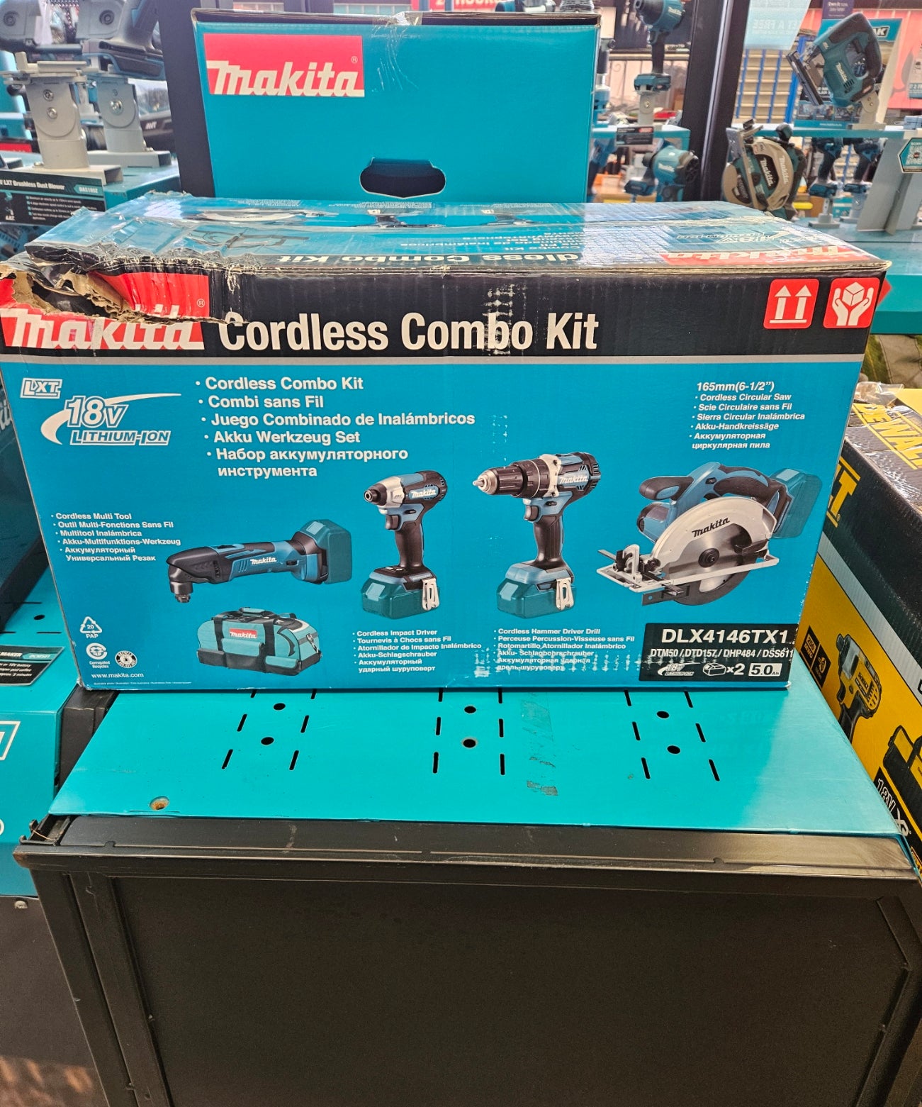 Makita 18V Hybrid kit 4PC 5Ah