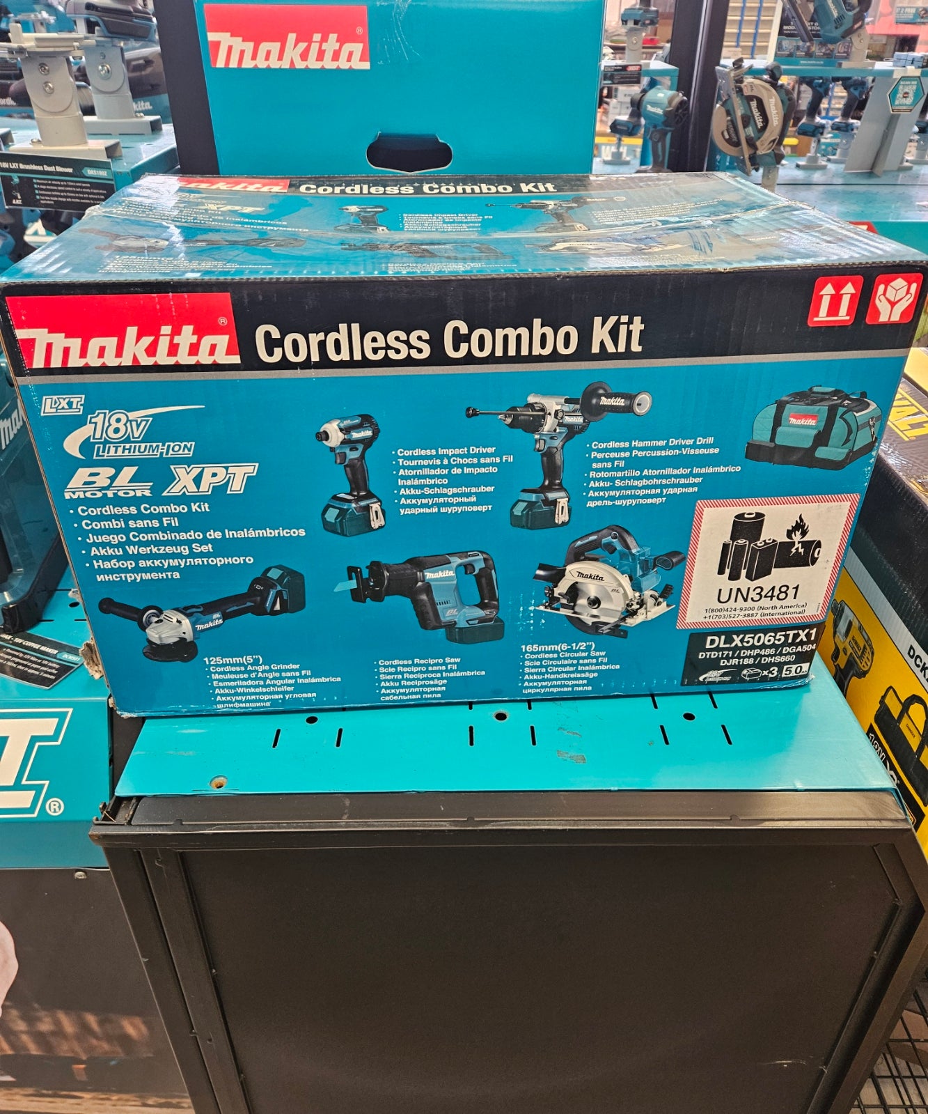 Makita 18V BL KIT 5PCS 5Ah