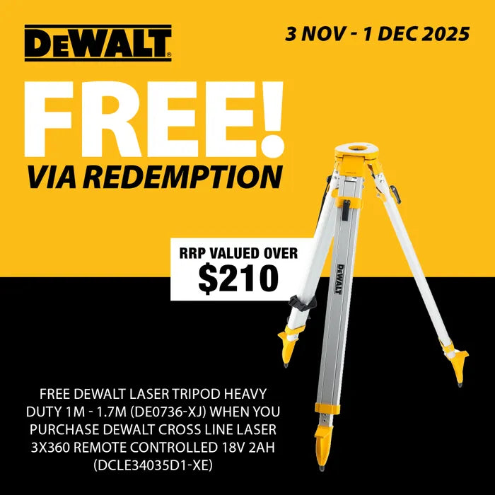 Dewalt 18V 3X360 REMOTE CONTROL GREEN LASER with free DCB184-XE