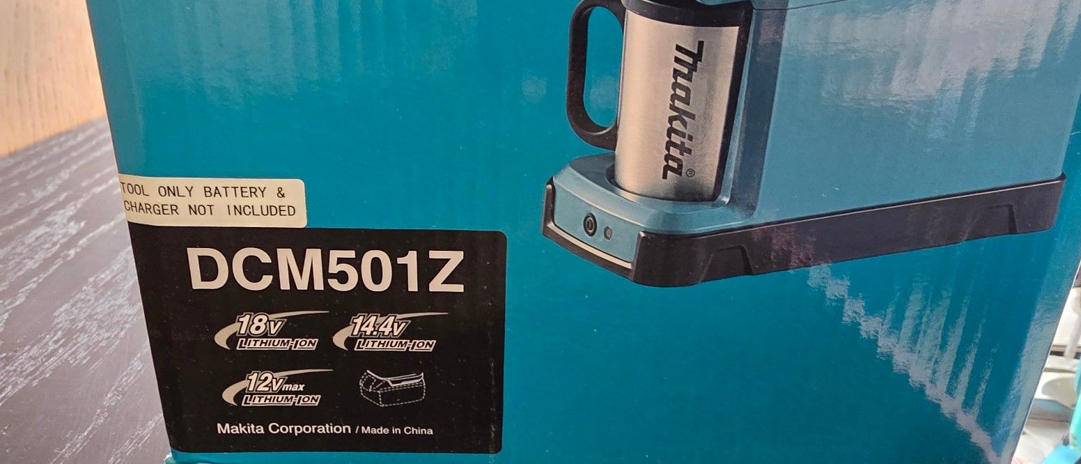 Makita 18V Lxt Coffee Maker Dc Only