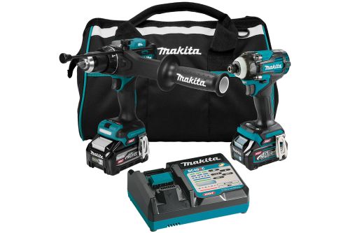 Makita 40Vmax XGT Brushless 2 Piece Combo Kit 2.5Ah/4.0Ah