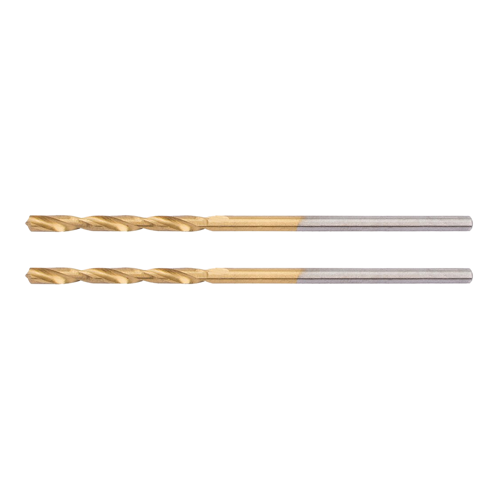 DRAPER #38826 HSS TITANIUM COATED DRILL BIT - 2.0mm 2pk
