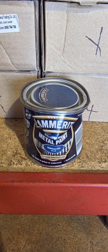 Damaged Tin Hammerite Smooth 250 mL Blue