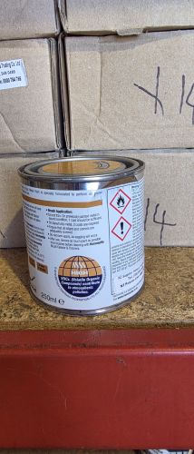 Damaged Tin Hammerite Smooth 250 mL Yellow