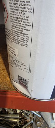Damaged Tin Hammerite Smooth 2.5 L Black