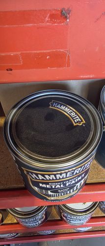 Damaged Tin Hammerite Satin 2.5 L Black