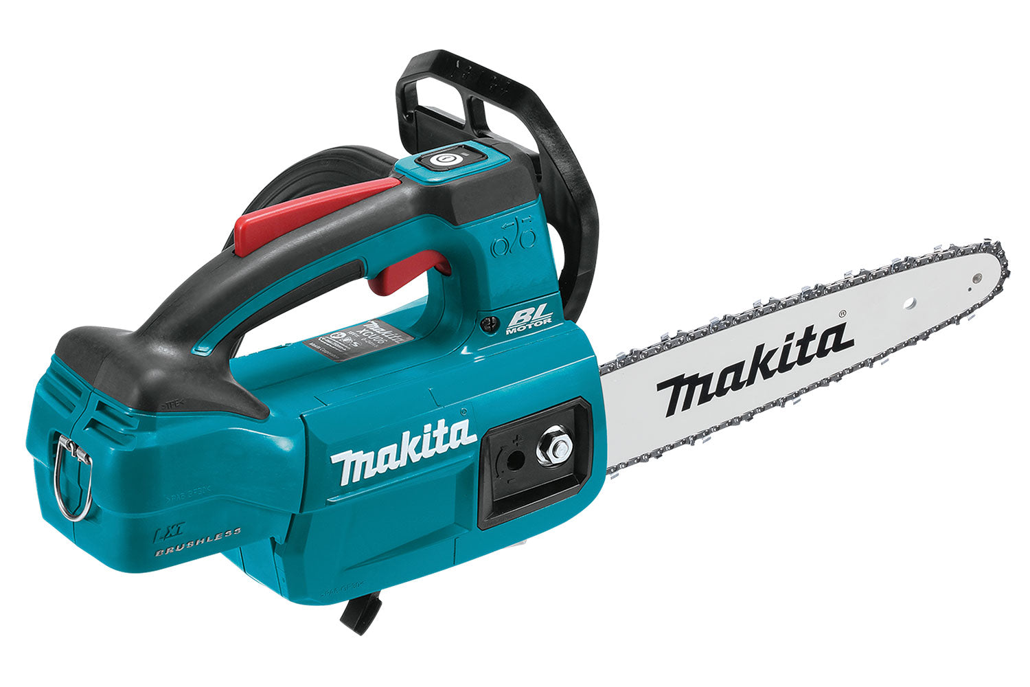 Makita 18V Lxt Brushless 10 in Top Handle Chain Saw