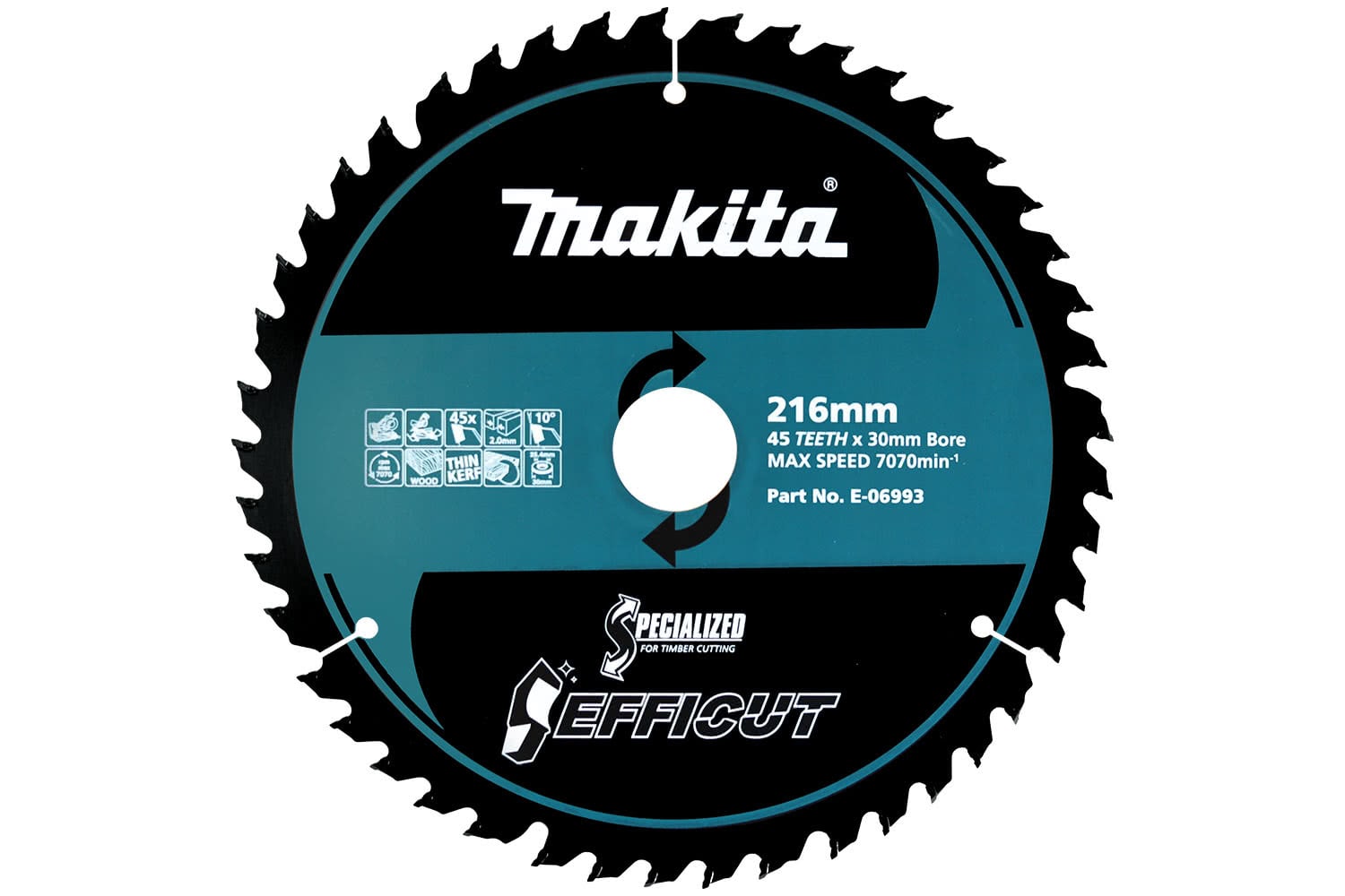 Makita Efficut Wood 216x30x80T